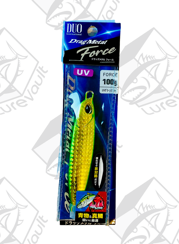 duo metal jig drag metal force 100 grams pba0512 uv