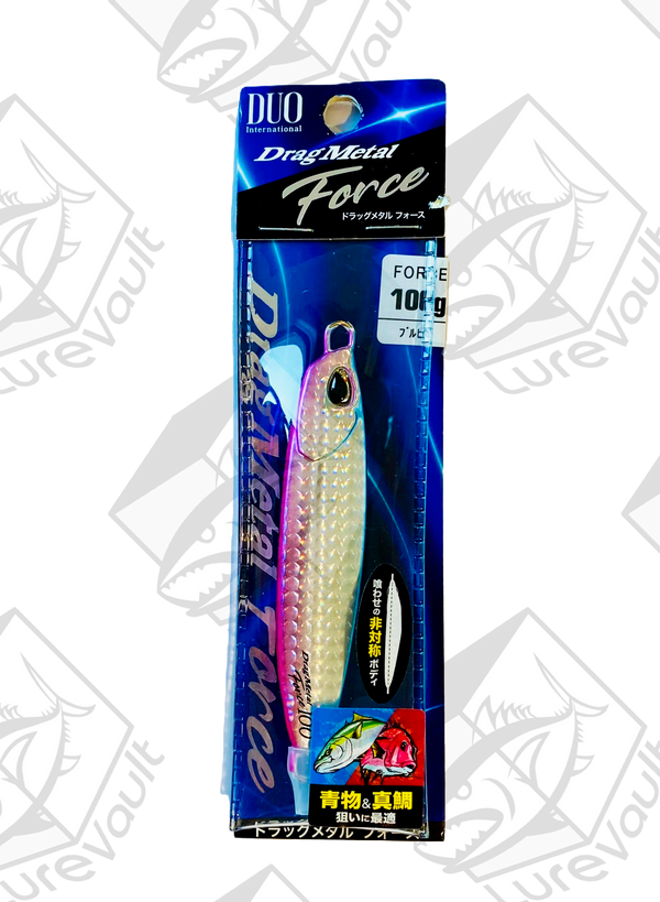 duo metal jig drag metal force 100 grams pba0520