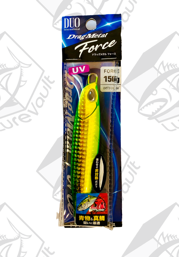 duo metal jig drag metal force 150 grams pba0512 uv