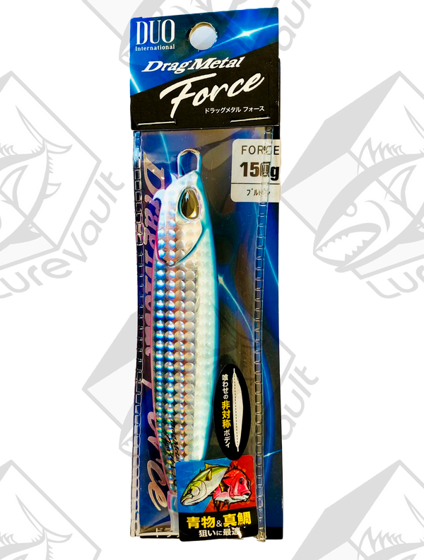 duo metal jig drag metal force 150 grams pba0520