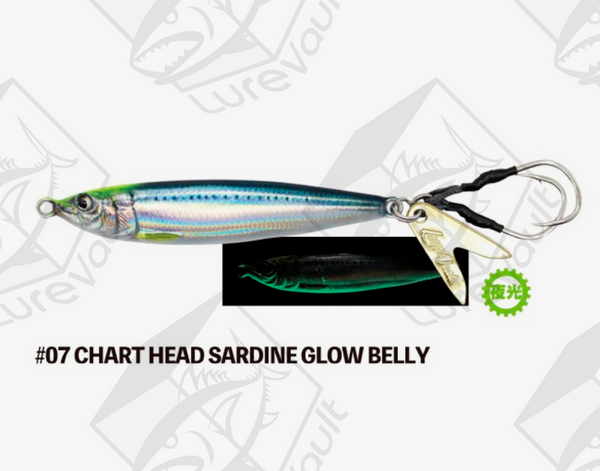 little metal adict zero chart head sardine glow belly