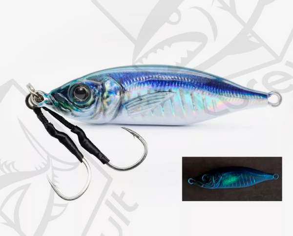 little jack metal adict type 6  aji glow fin