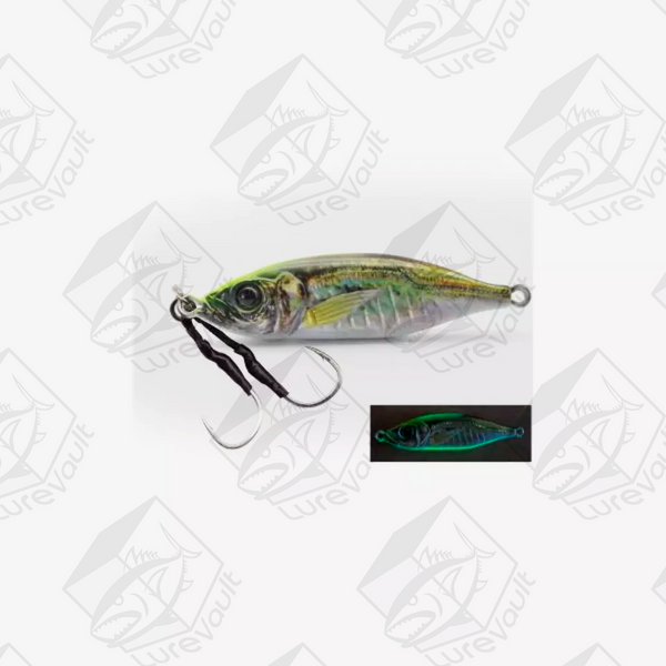 little metal adict type 6 80 chart head glow belly aji