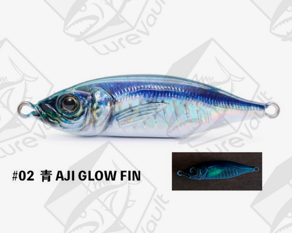 little metal adict type 6 99 aji glow fin