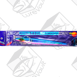 major craft vertical jig first jig long 130 grams blue pink (uv)