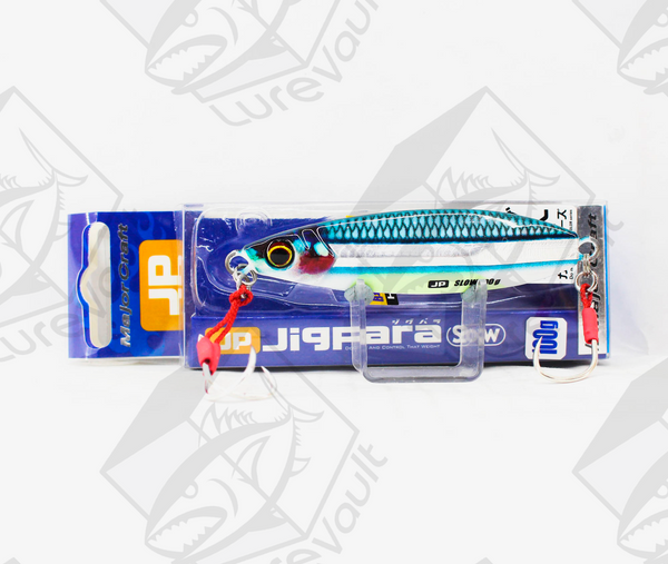 major craft metal jig jigpara jpslow 100 grams live hara glow kibango