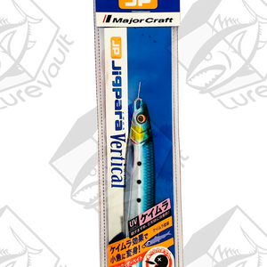 major craft metal jig jigpara vertical 80 grams live iwashi (uv)