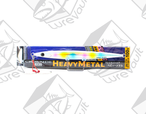 major craft crossride heavy metal jig 100 grams cotton candy (uv)