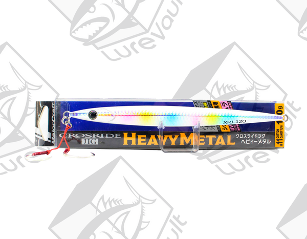 major craft crossride heavy metal jig 120 grams cotton candy (uv)