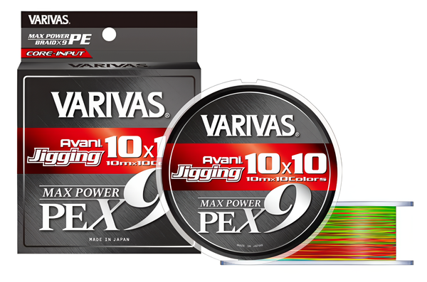 varivas jigging 10x10 max power pe x9