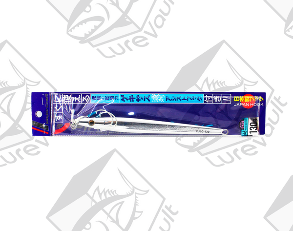 major craft vertical jig first jig long 130 grams mirror silver (uv)