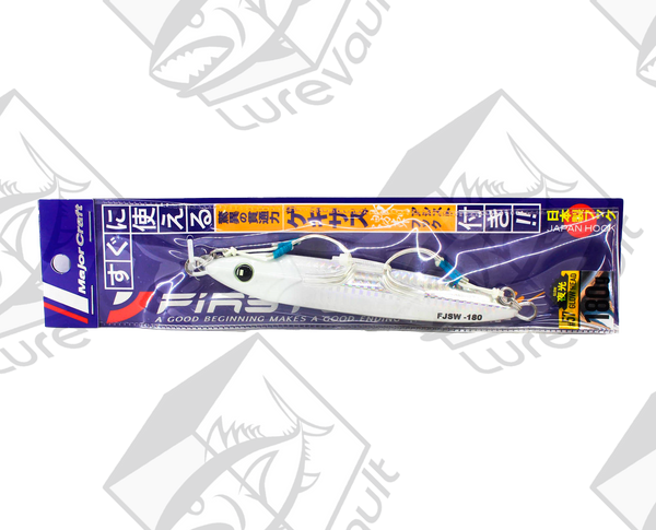 major craft first jig slow 150 grams glow head