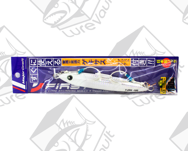 major craft first jig slow 180 grams glow head