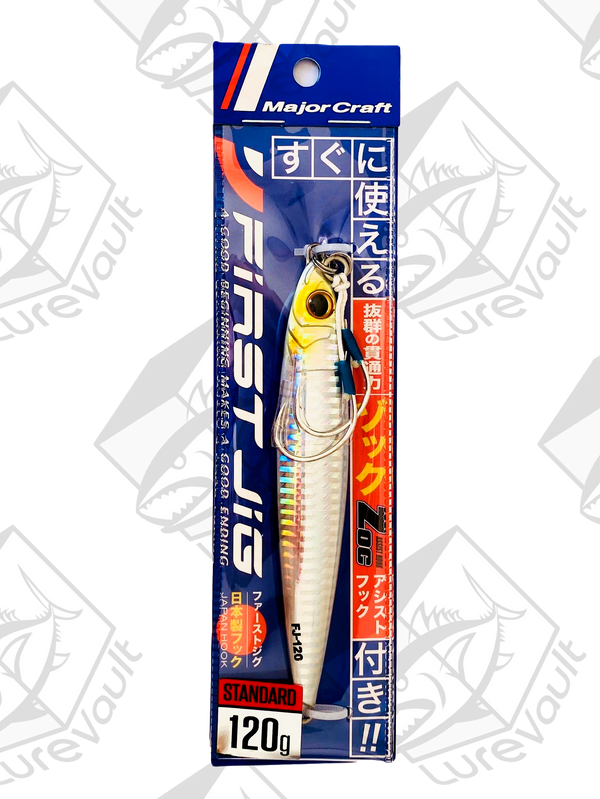 major craft metal jig jigpara first 120 grams silver