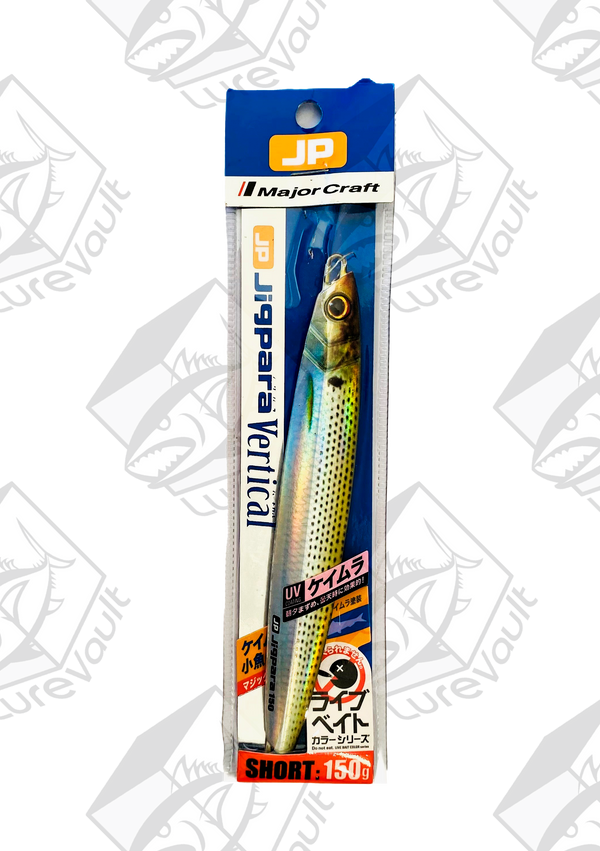 major craft metal jig jigpara vertical 150 grams live konoshiro (uv)