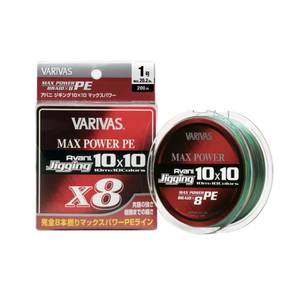 varivas jigging 10x10 max power pe x8
